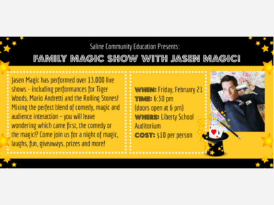 Family Magic Show with Jasen Magic!
