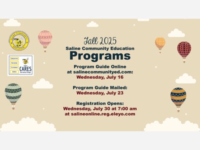 Saline Community Education Fall Program Guide