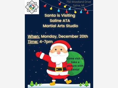 Come Visit Santa at Saline ATA