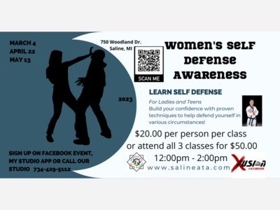 Women's Self-Defense Workshop in Saline, MI