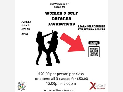 Saline ATA Taekwondo Studio offers Women's Self Defense Awareness Workshops