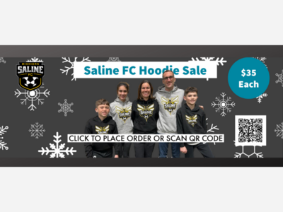 Saline FC Hoodie Sale | While Supplies Last 