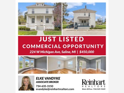 224 W MICHIGAN AVE, SALINE - COMMERCIAL PROPERTY
