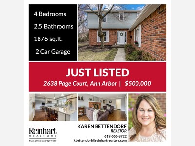 2638 Page Court, Ann Arbor - JUST LISTED! 
