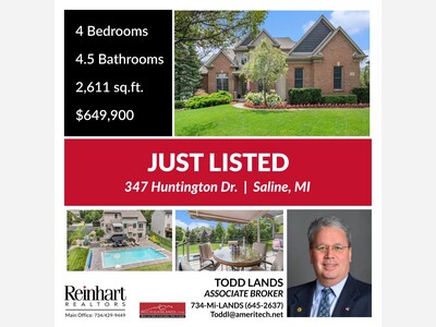 347 HUNTINGTON DR. SALINE, MI