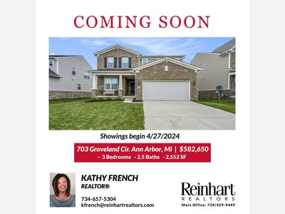 COMING SOON - 703 Groveland Circle Ann Arbor, MI