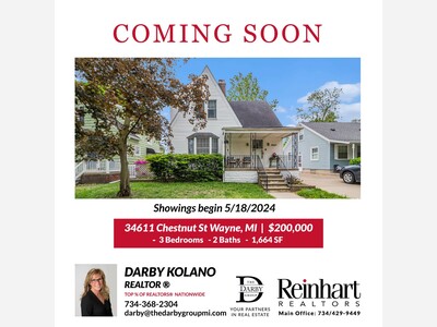 COMING SOON - 34611 Chestnut St Wayne, MI