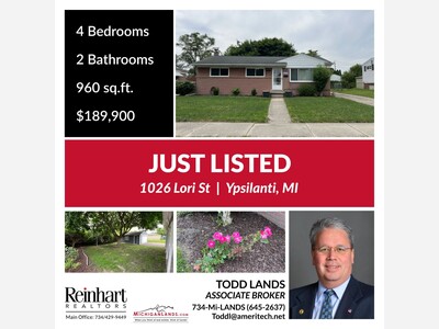 NEW LISTING - 1026 LORI ST YPSILANTI, MI
