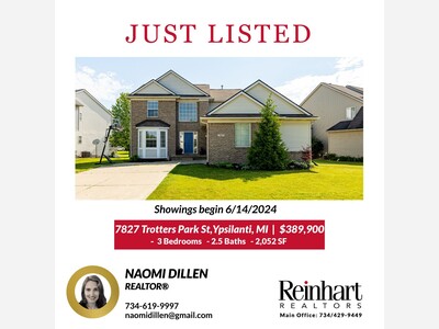 NEW LISTING - 7827 TROTTERS PARK ST YPSILANTI, MI
