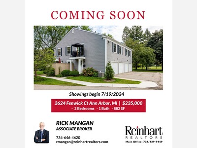 COMING SOON - 2624 Fenwick Ct Ann Arbor, MI