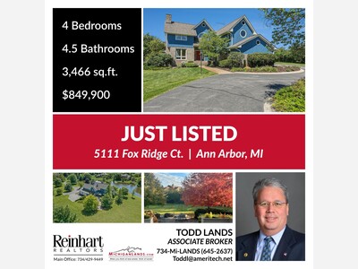 NEW LISTING - 5111 Fox Ridge Ct Ann Arbor, MI