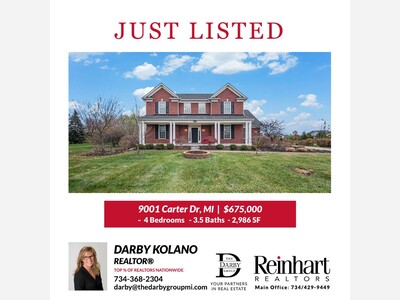 NEW LISTING - 9001 Carter Dr Saline, MI 48176