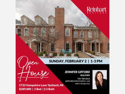 Open House - 5722 Hampshire Lane Ypsilanti, MI 