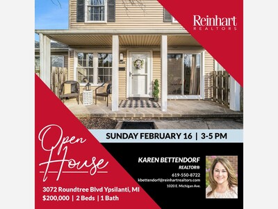 OPEN HOUSE - 3072 Roundtree Ypsilanti, MI