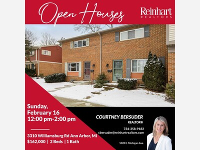 OPEN HOUSE - 3310 Williamsburg Ann Arbor, MI