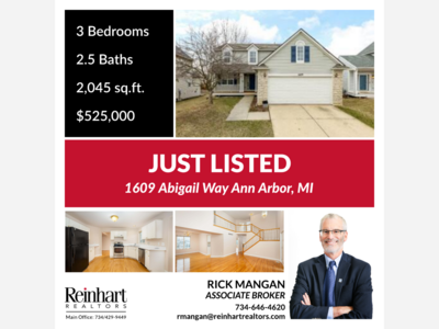 NEW LISTING - 1609 Abigail Way Ann Arbor, MI