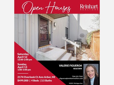 OPEN HOUSE - 2174 Overlook Ct. Ann Arbor, MI