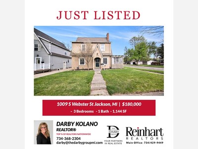 NEW LISTING - 1009 S WEBSTER ST JACKSON, MI