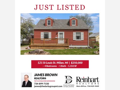 NEW LISTING - 121 St Louis St. Milan, MI