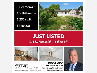 NEW LISTING- 111 N. Maple Rd!