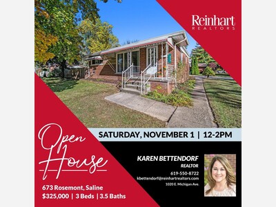 OPEN HOUSE- 673 Rosemont Ave this Saturday November 1st from 12-2PM