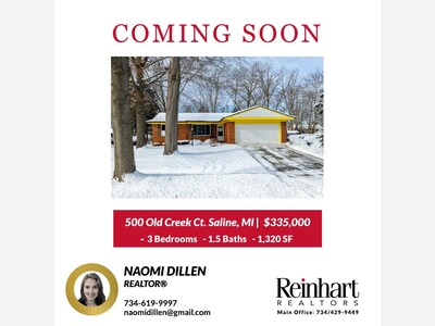 COMING SOON! 500 Old Creek Ct!