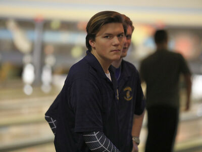 Gallery: Saline Bowlers Take on Chelsea at Maplewood Lanes
