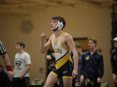 WRESTLING: Poupore, Gilless Win District Championships