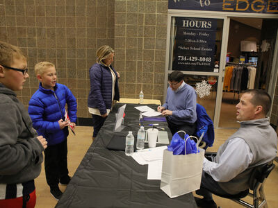 Saline Students Use Art to Help Feed the Hungry