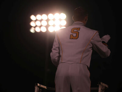 Saline Marching Band Earns Top Marks at Band Festival
