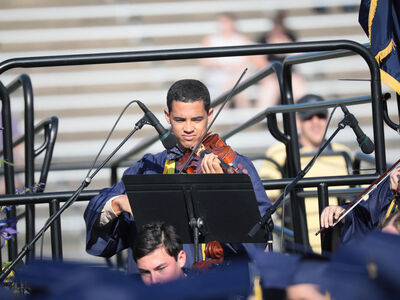 GalleryVideo: Saline High School Seniors Perform Class Songs