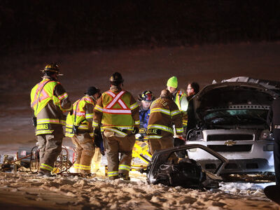 UPDATE: 2 People Transported In Critical Condition After Head-On Crash Sunday