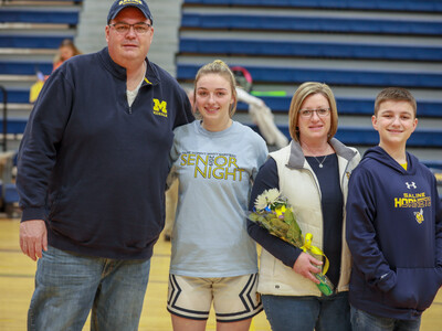 BASKETBALL: Saline Holds Off Adrian to Win on Seniors Night