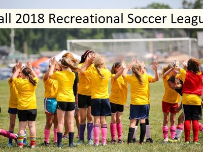 Register now for the Saline FC Fall 2018 Recreational Soccer League