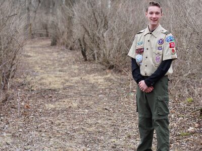 Zach Mayrend of Troop 446 Achieves Eagle Scout Rank