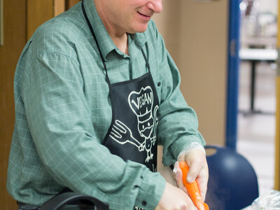 He turned his life around with a plant-based diet, now he's sharing his findings with Saline