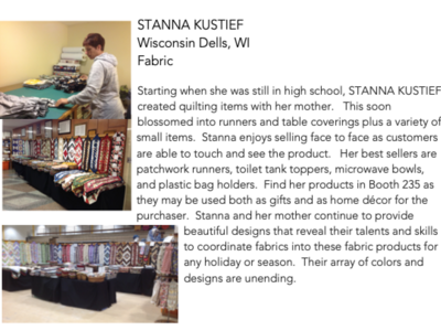 Saline Craft Show - Crafter Preview 