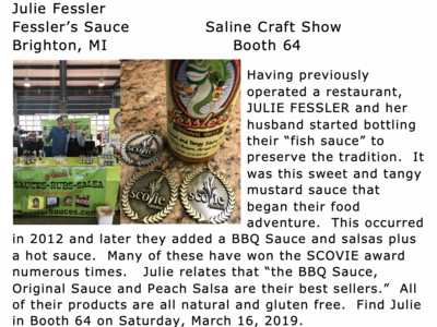 Saline Craft Show - Crafter Preview 