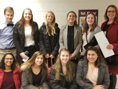 Saline High School Ethics Team Places Top 4 in The State