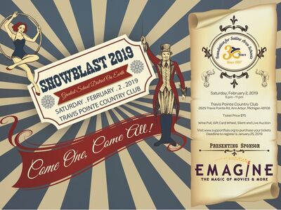 Tickets on Sale Now for Feb. 2 Snowblast, Benefiting Saline Schools