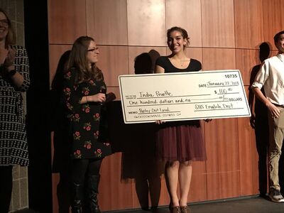 Saline's India Pruette Competes to be Michigan's Poetry Out Loud Champion