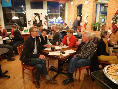 Group Gathers to Discuss Improvements to Merchant Park