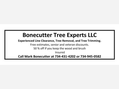 Bonecutter's Tree Service is Hiring. $15/Hr to Start