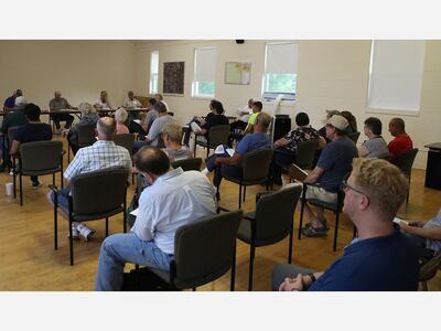 Packed House Hears Solar Farm Proposal at Saline Township Board Meeting