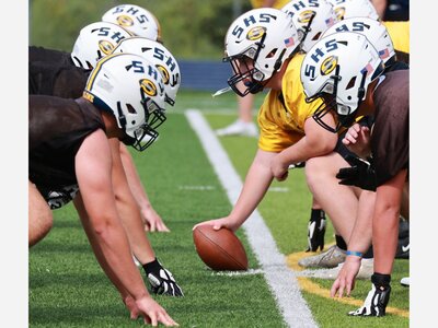 A Young Saline Football Team Returns to the Gridiron As Practice Begins