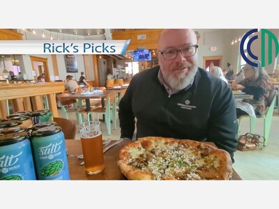 Rick's Picks: Salt Springs Brewery Mushroom Pizza
