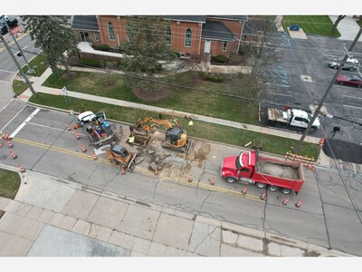 Water Main Lining Work on North Harris Continues