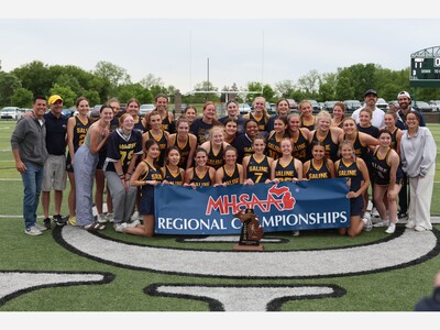 REGIONAL CHAMPS: Saline Girls Win first Regional Lacross Title in Program History