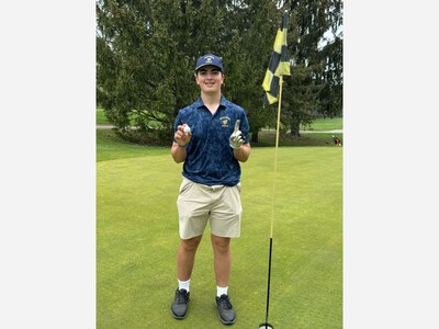 Billingsley Hits a Hole in One for Saline Golf