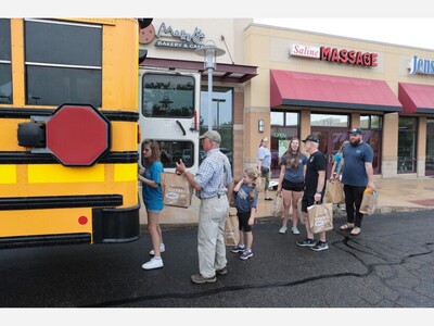 Stuff the Bus with School Supplies for Students